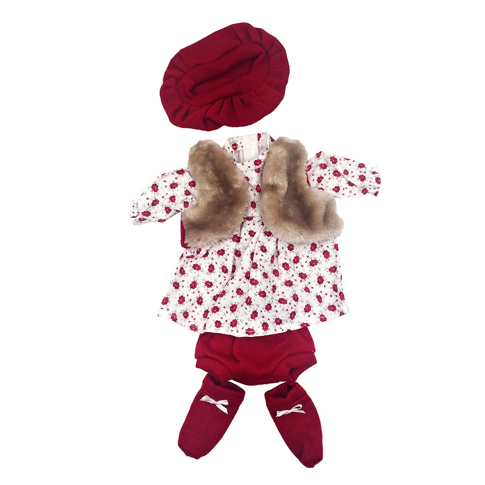 Llorens Baby Doll Clothes & Accessories for 40cm Dolls – Styles Vary (Representative Image Shown)-**