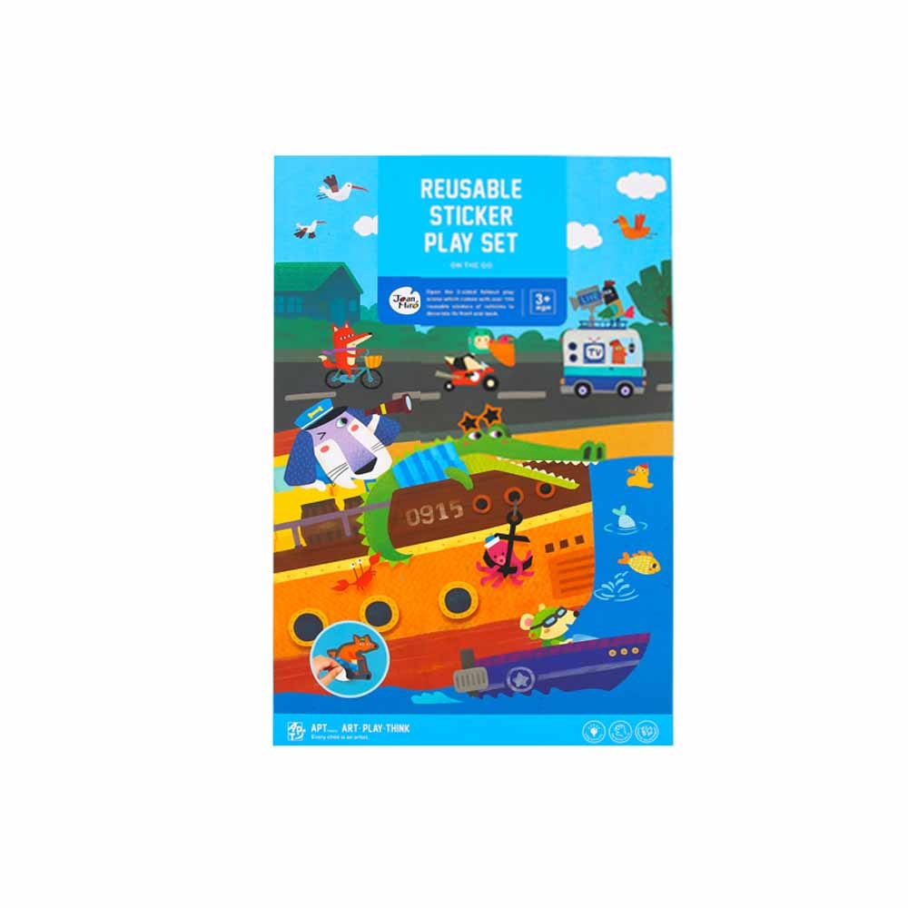 Jar Meló - Reusable Sticker Play Set - On The Go - Image 3