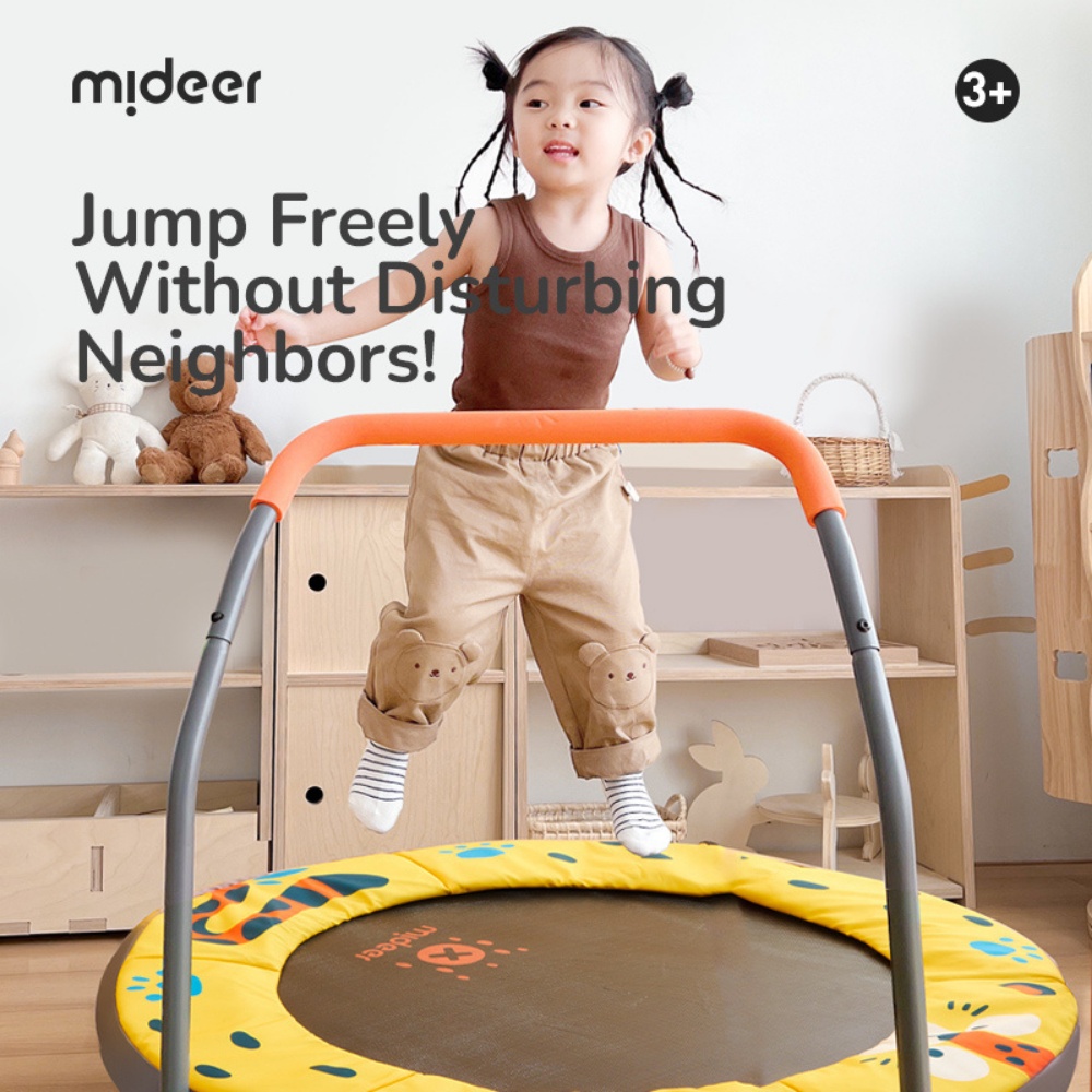 Mideer - Leap Leopard Indoor/Outdoor Kids Trampoline 92cm - Image 8