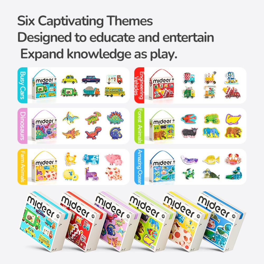 Mideer - My First Jigsaw Puzzle for Kids - Forest Animals - Image 4