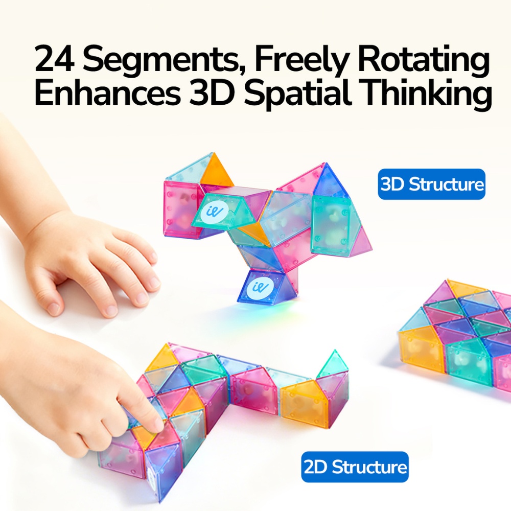 Mideer - Flexiblock Ruler Geometry Activity Set - Image 4