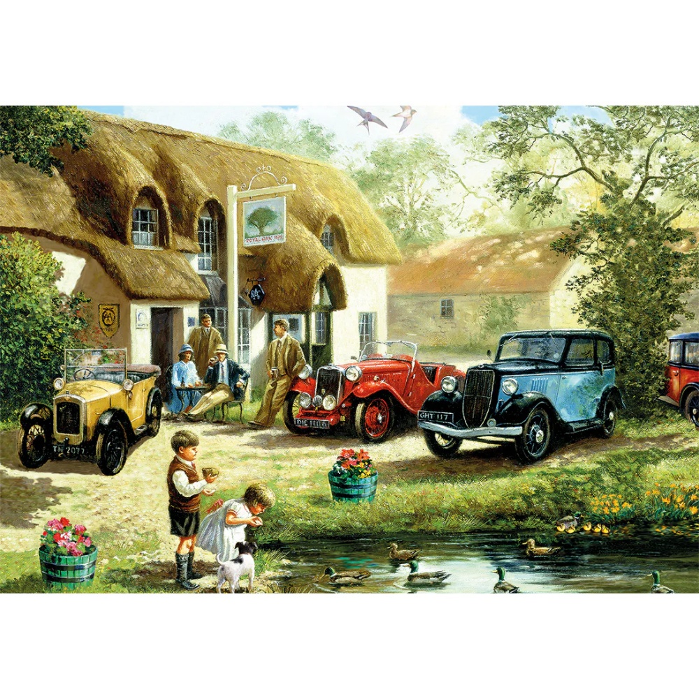 Gibsons - Feeding the Ducks - 500 Piece Jigsaw Puzzle - Image 2