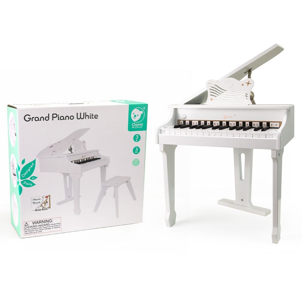 Classic World - Grand Piano - White - Image 8