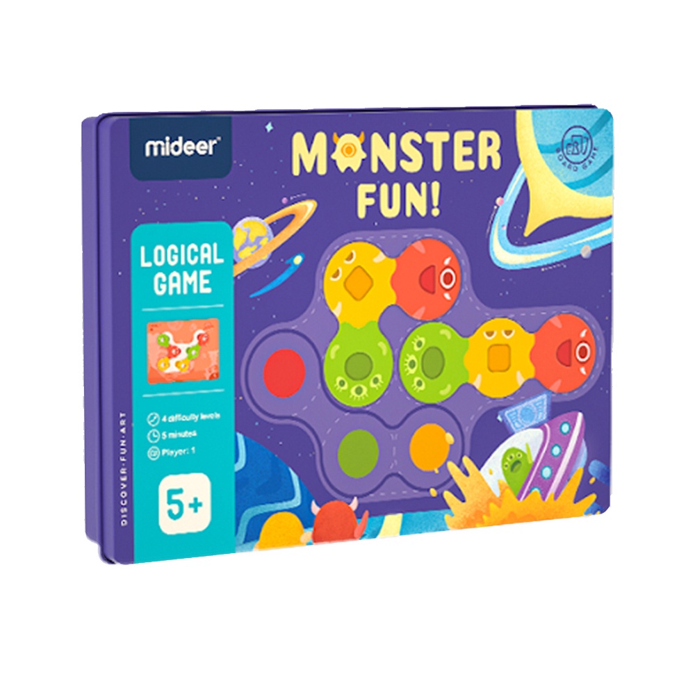 Mideer - Logical Game Monster Fun! Brain Teaser Challenges for Kids - Image 8