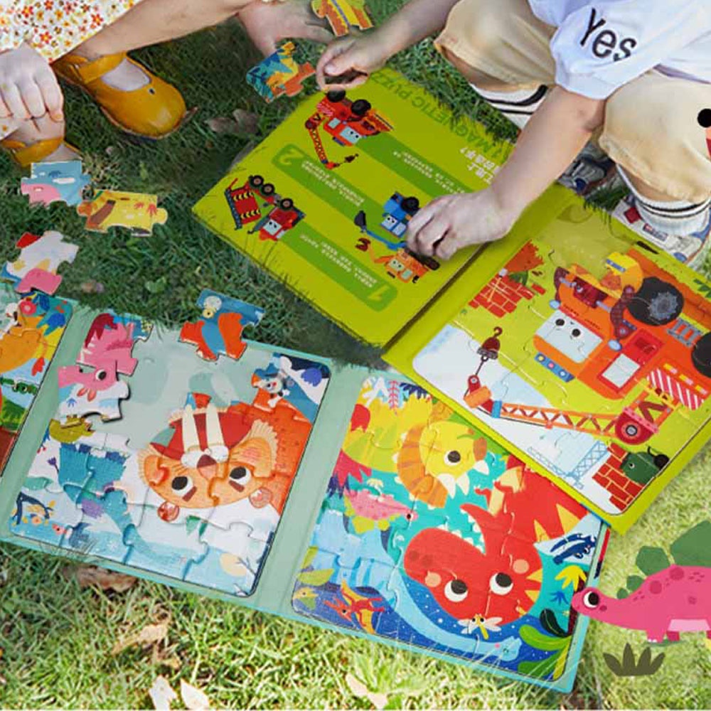 Jar Meló - 3-in-1 Magnetic Glow in the Dark Puzzle for Kids - Image 2