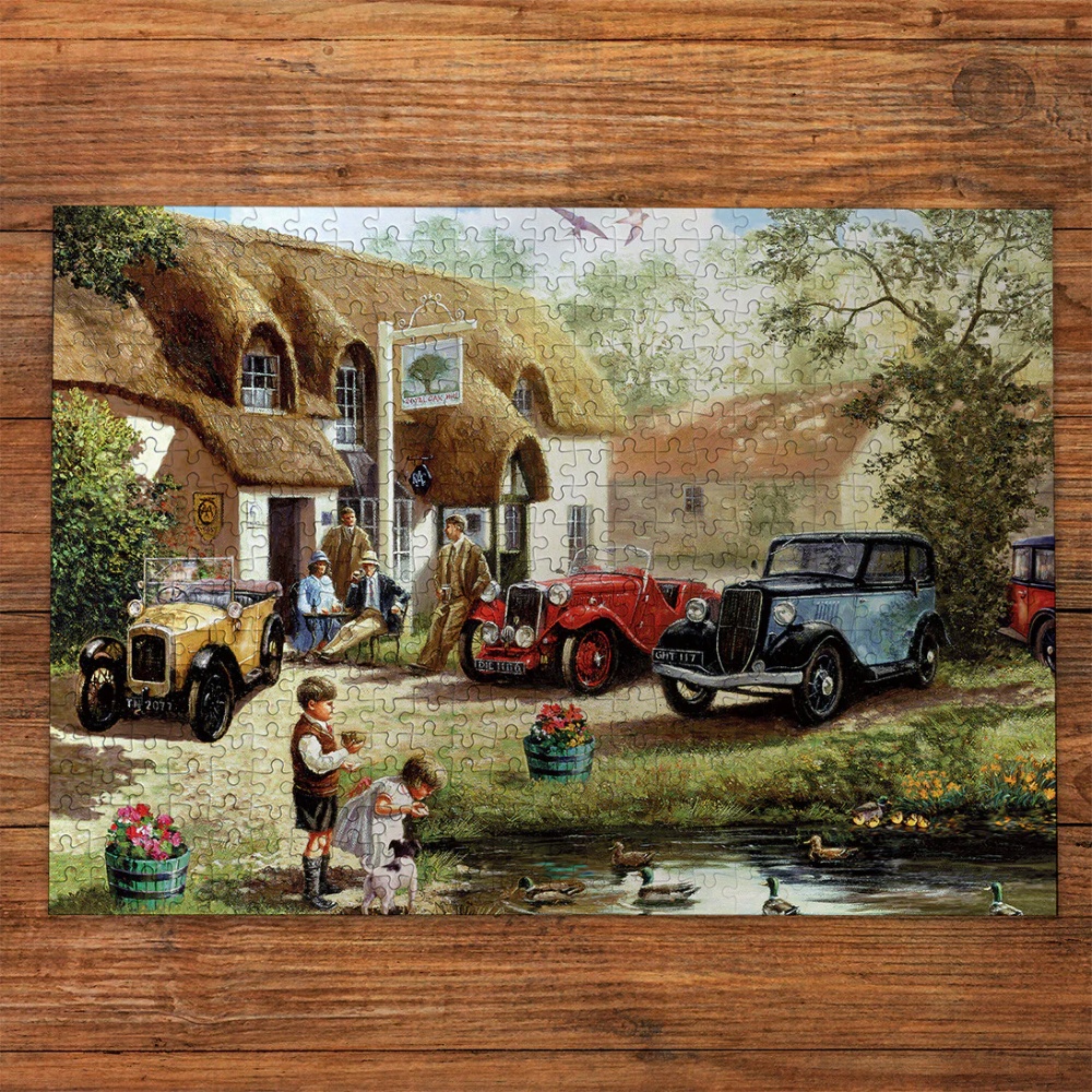 Gibsons - Feeding the Ducks - 500 Piece Jigsaw Puzzle - Image 3