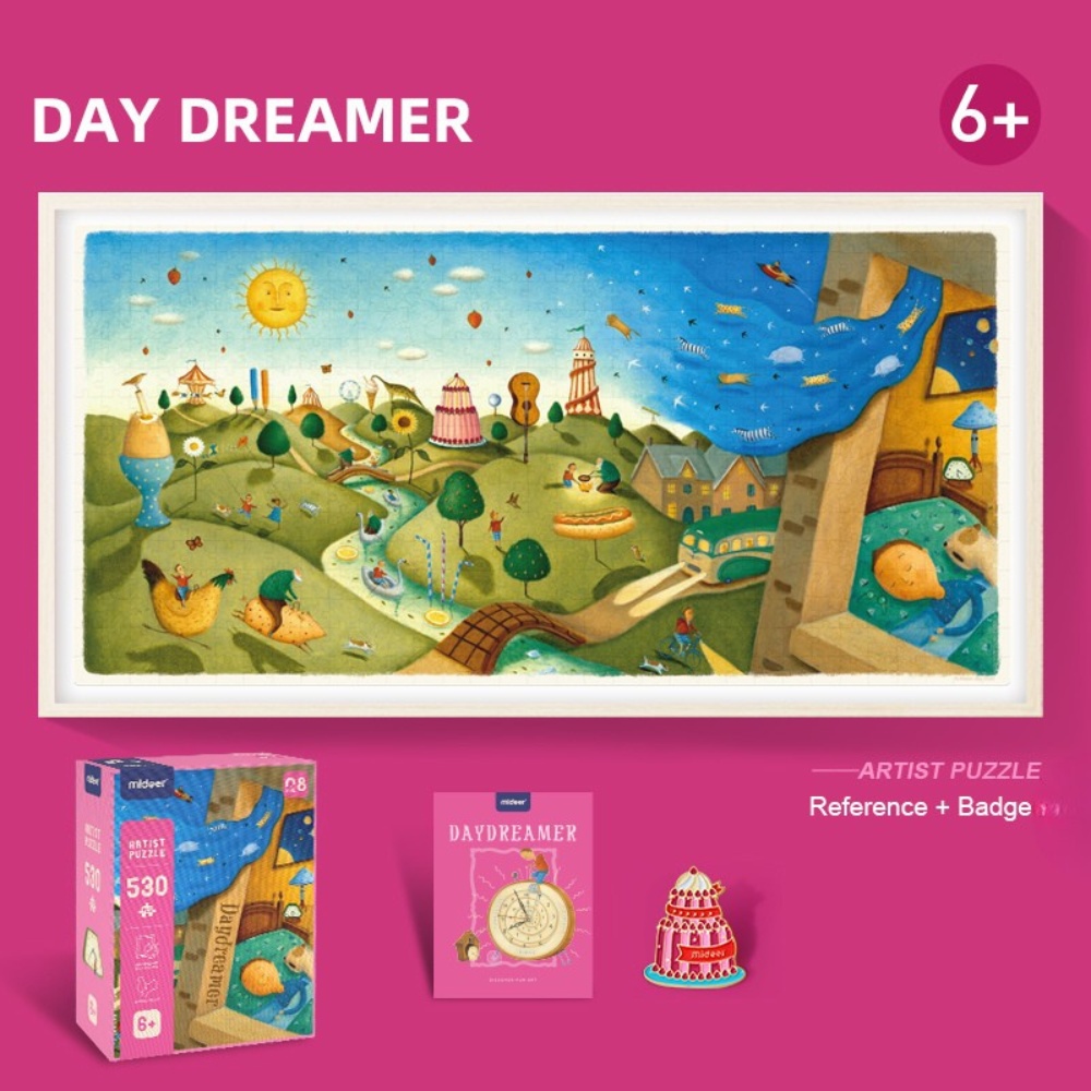 Mideer - Day Dreamer - 528 Piece Jigsaw Puzzle in Gift Box - Image 2