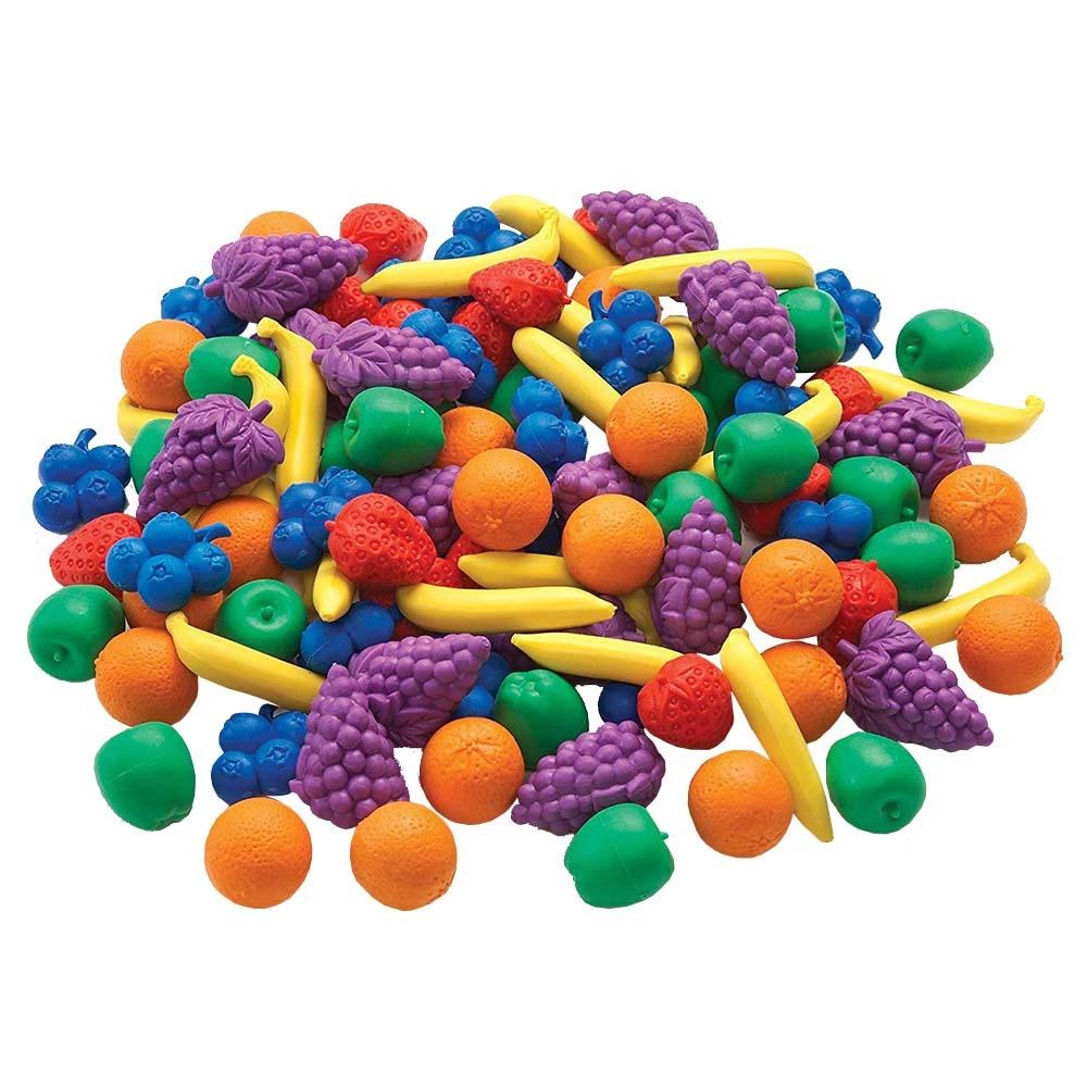 EDX Education - Fruit Counters & Tweezer in Jar - 48pc Math Manipulative - Image 7