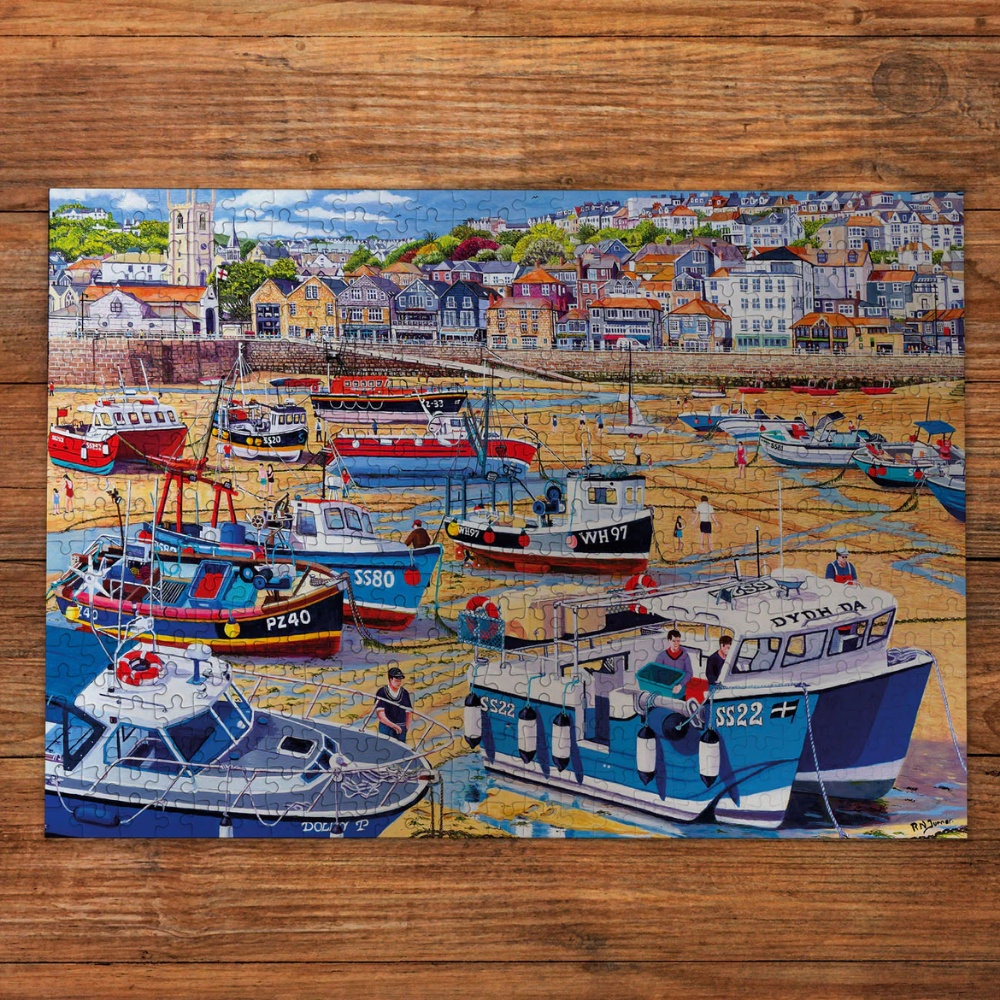 Gibsons - Sand at St Ives - 1000 Piece Jigsaw Puzzle - Image 3