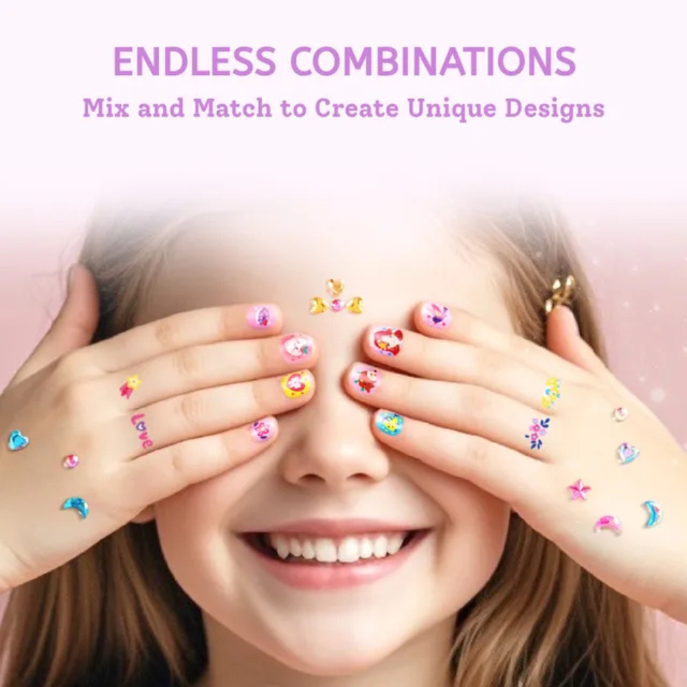 Mideer - Fashion Nail Stickers - Garden Gathering - 300pcs - Image 5