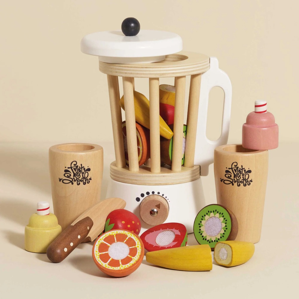 Le Toy Van - Pretend & Play - Fruit & Smoothie Blender Set - 20pcs - Image 2