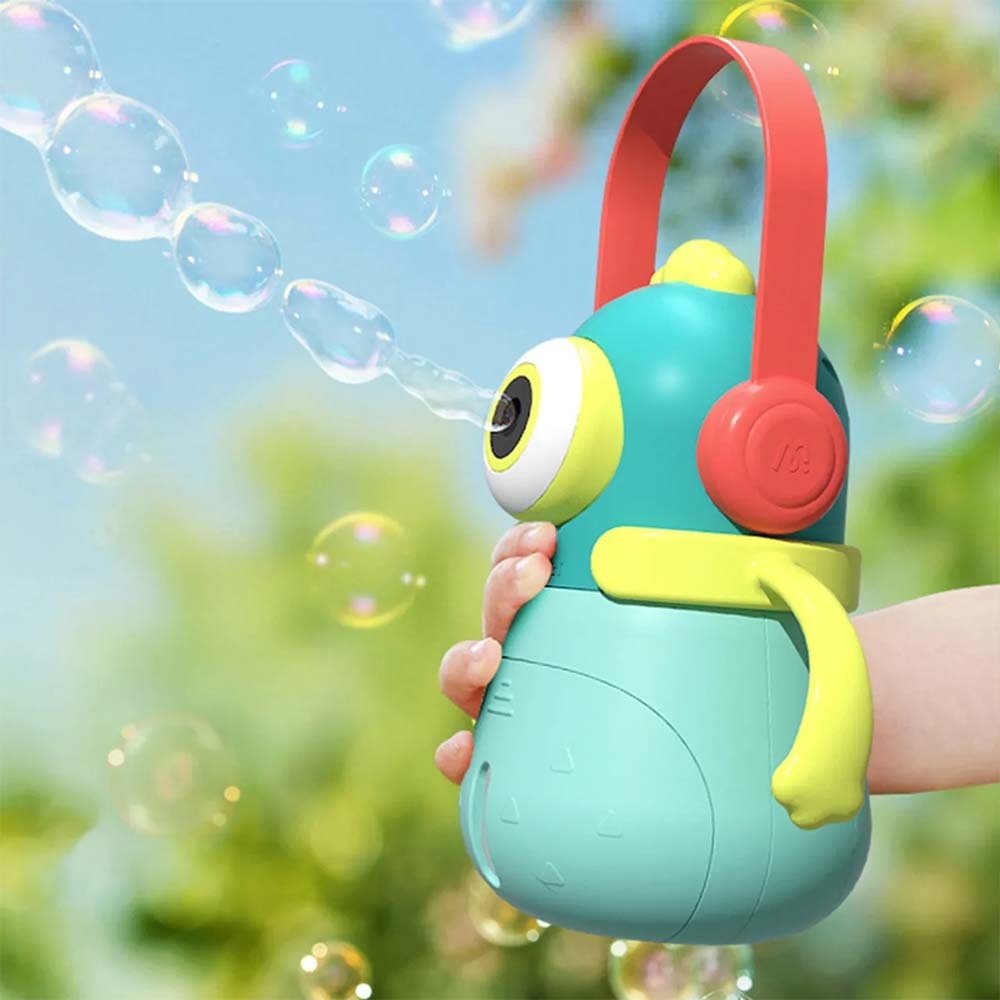 Mideer - Monster Bubbles: Interactive Bubble Machine with Lights and Music - Blue - Image 2