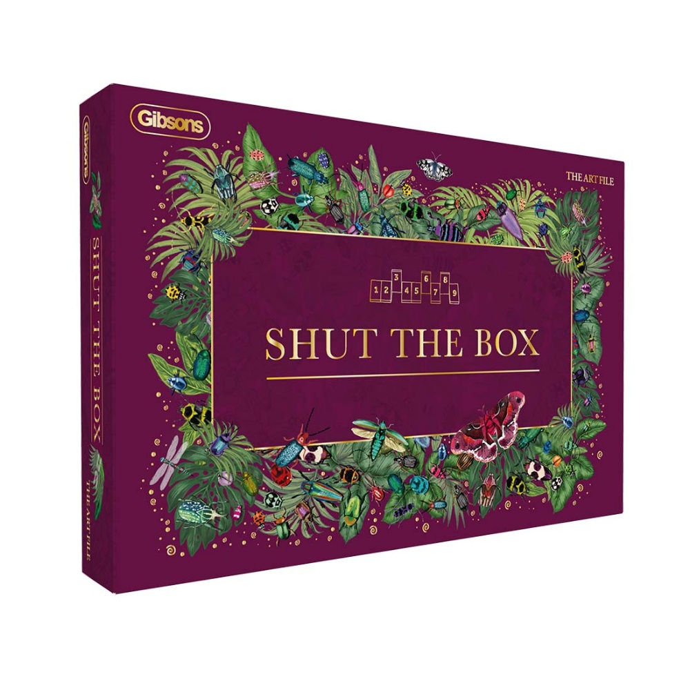 Gibsons - The Art File: Shut the Box Family Board Game - Image 4
