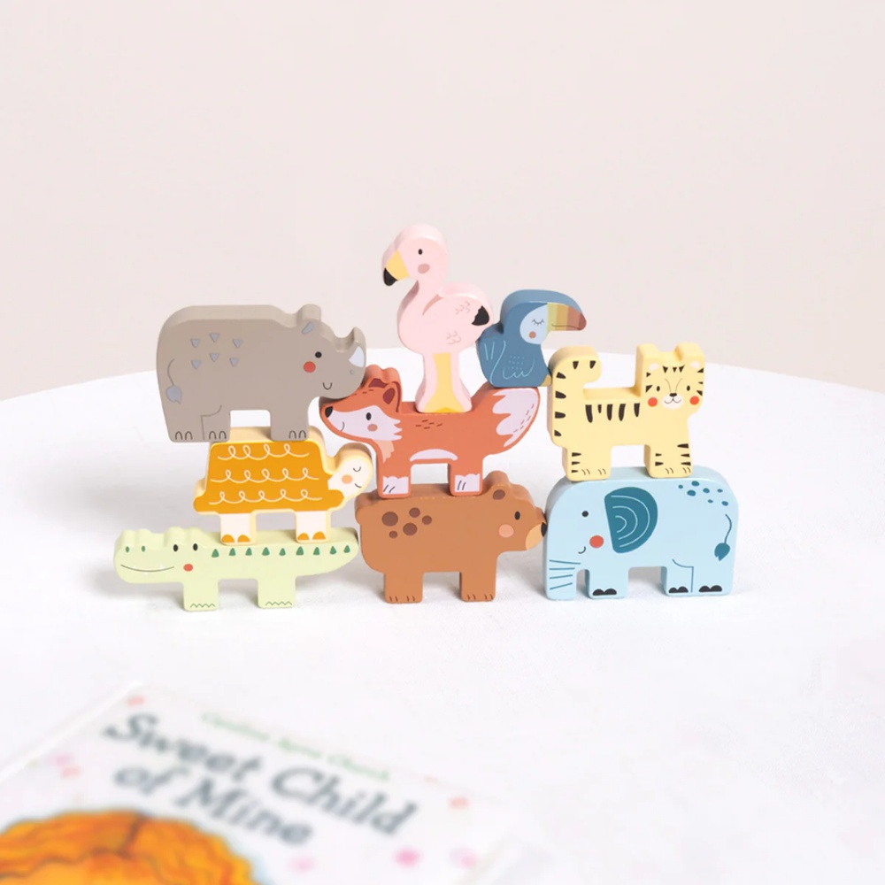 TookyToy - Wooden Stacking Animals Activity Toy - Image 3
