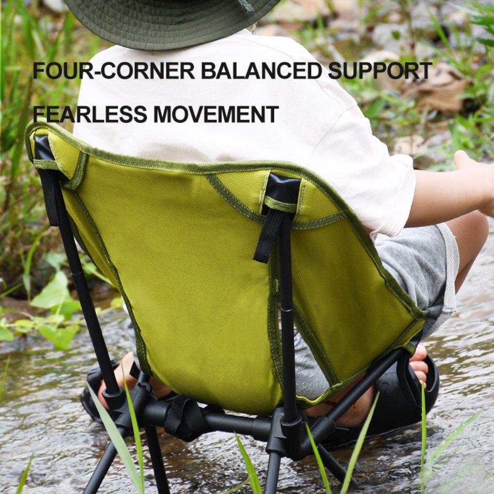 Mideer - Kids Portable Folding Moon Chair for Outdoor Play - Deer Camp Party - Image 4