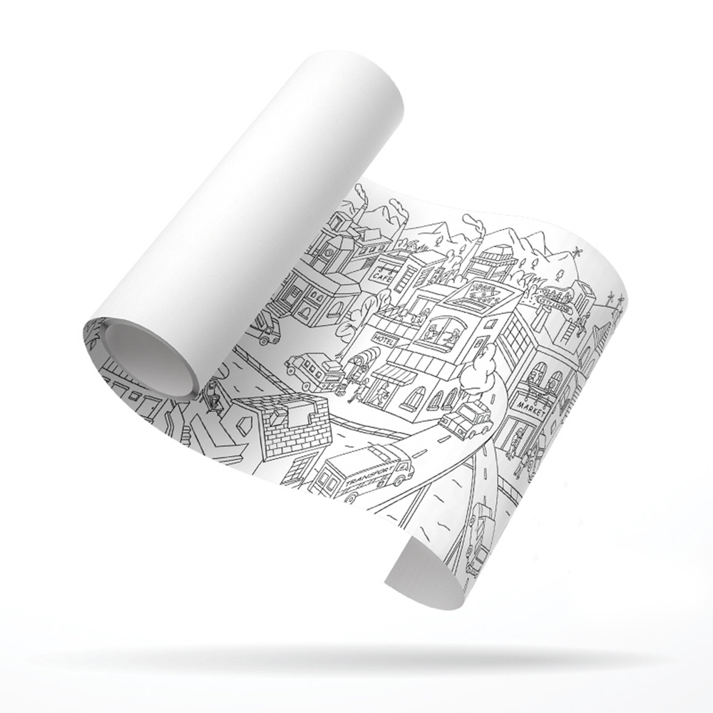 Mideer - Giant Colouring Roll: City - 10m