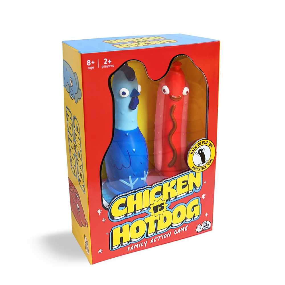 Big Potato Games - Chicken Vs. Hot Dog - Party Game - 2+ Players - Image 9