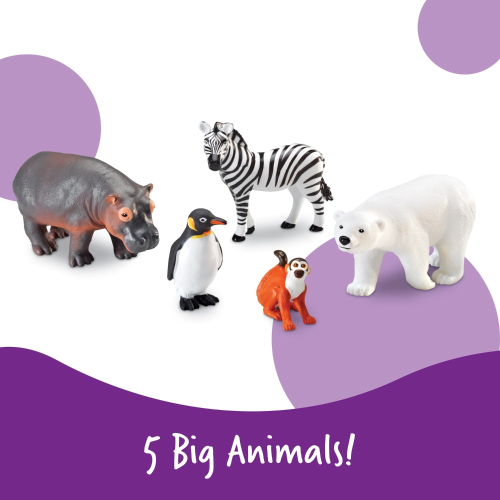 Learning Resources - Jumbo Zoo Animals - Image 3