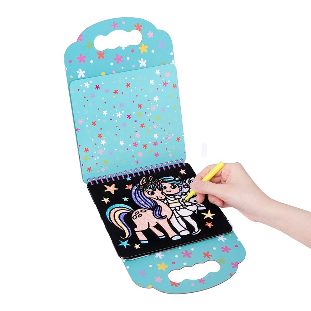 TookyToy - Velvet Coloring Kit - Unicorn - Image 2
