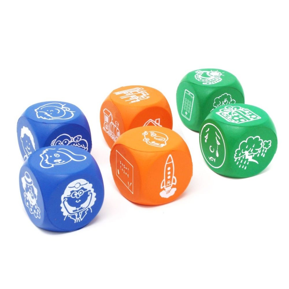 Learning Resources - Story Starter Picture Cubes - Image 2