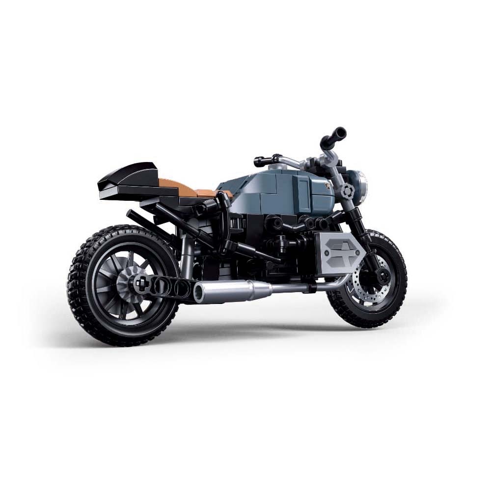 Sluban Building Set: Model Bricks - RNINEMS Motorcycle - 191pcs - Image 4