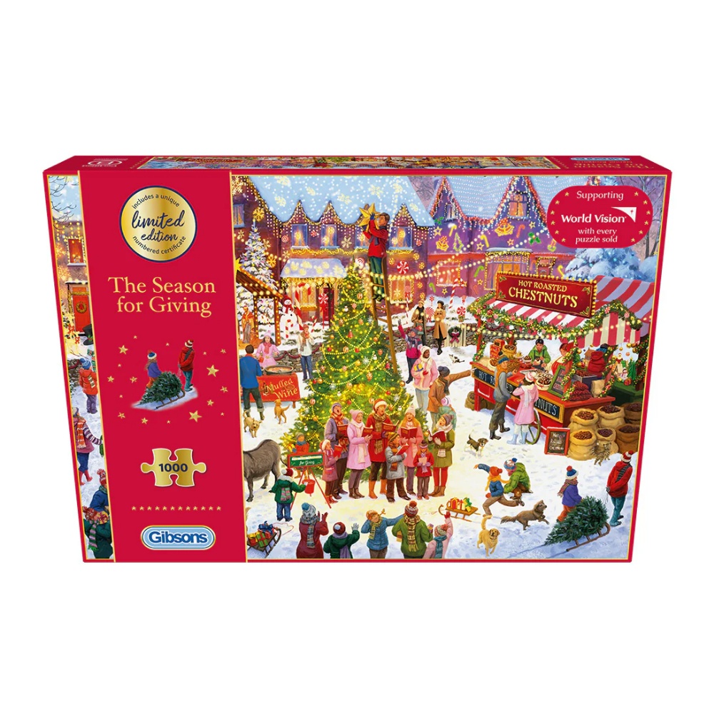 Gibsons - The Season for Giving Limited Edition - 1000 Piece Jigsaw Puzzle - Image 7