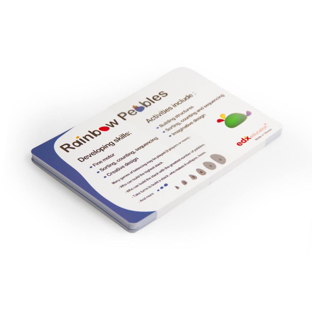 EDX Education - Activity Cards - Rainbow Pebbles - Image 3