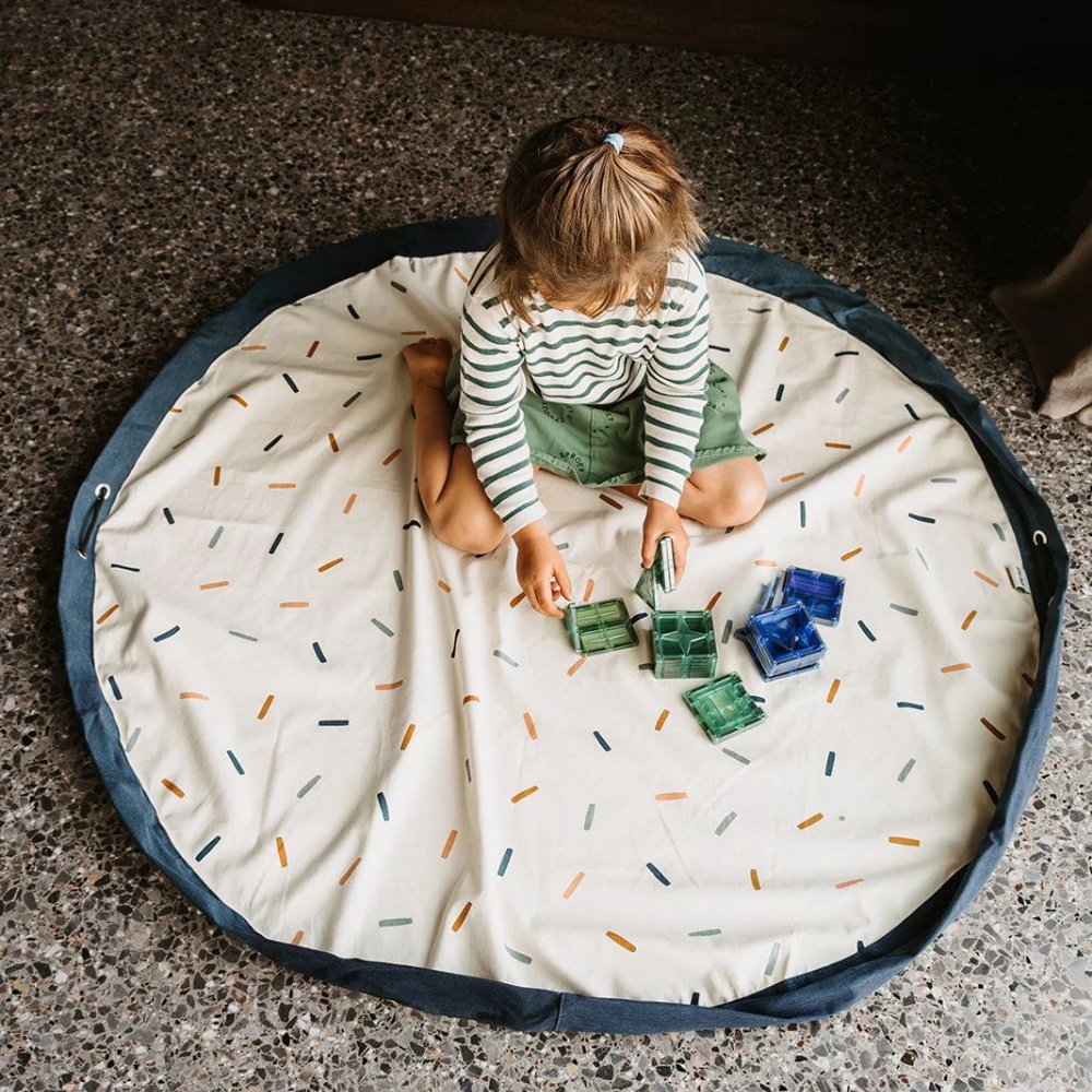 Play&Go - 3-in-1 Playmat & Toy Bag - Confetti - Image 3