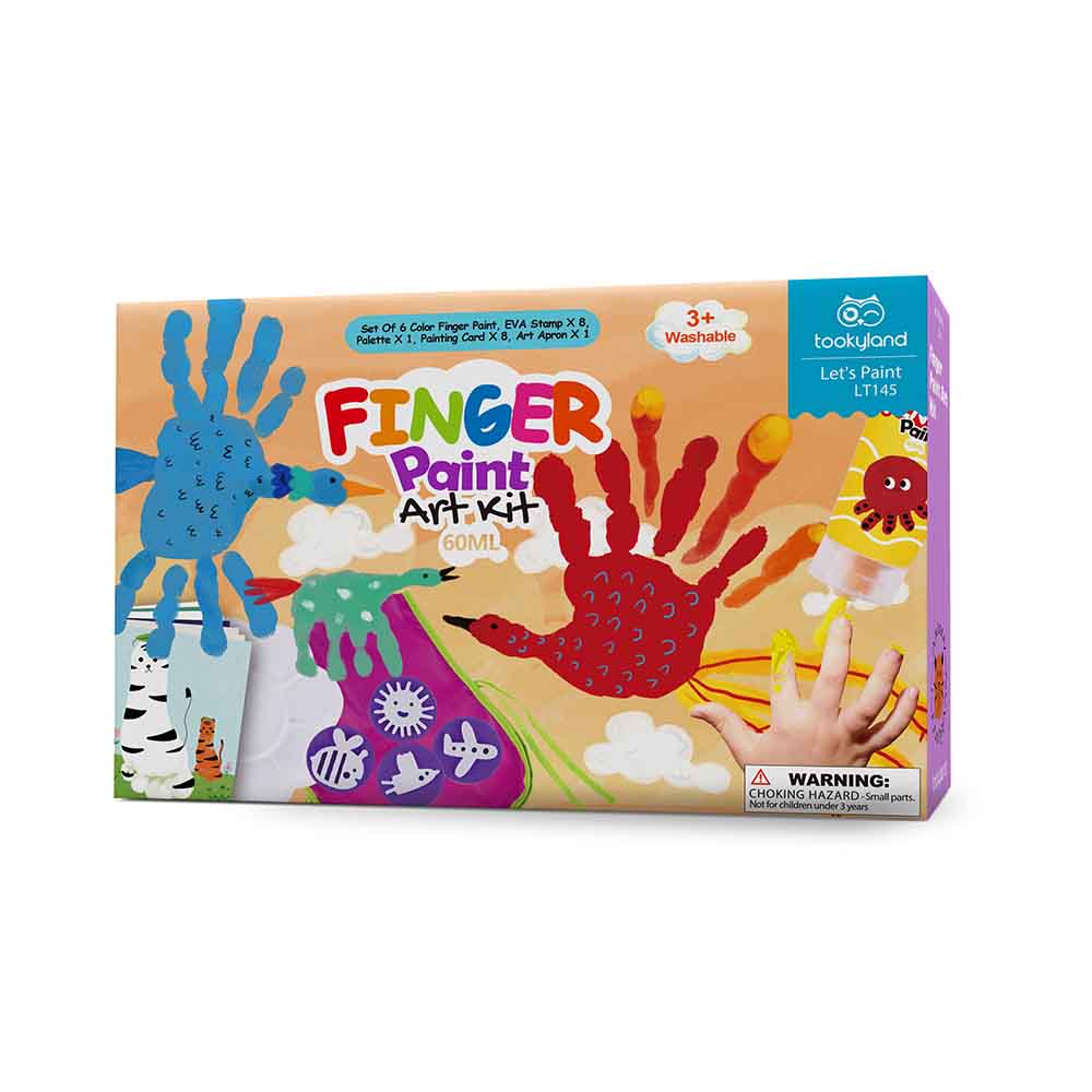 TookyToy - Finger Paint Art Kit