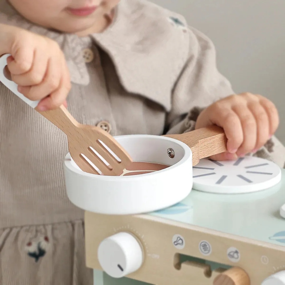 TookyToy - Pretend Play Kitchen Oven Cooking Toy Playset - Image 4