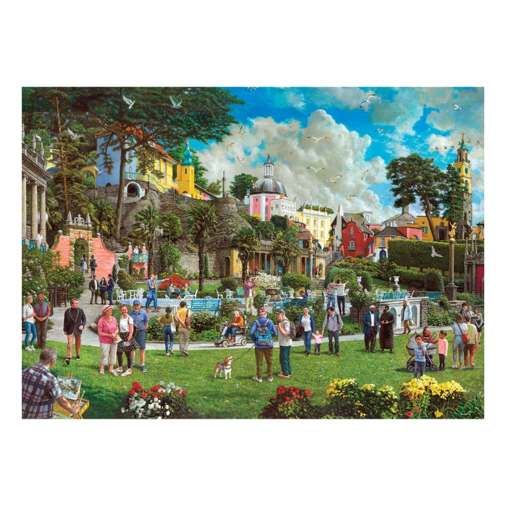 Gibsons - Portmeirion - 1000 Piece Jigsaw Puzzle - Image 2