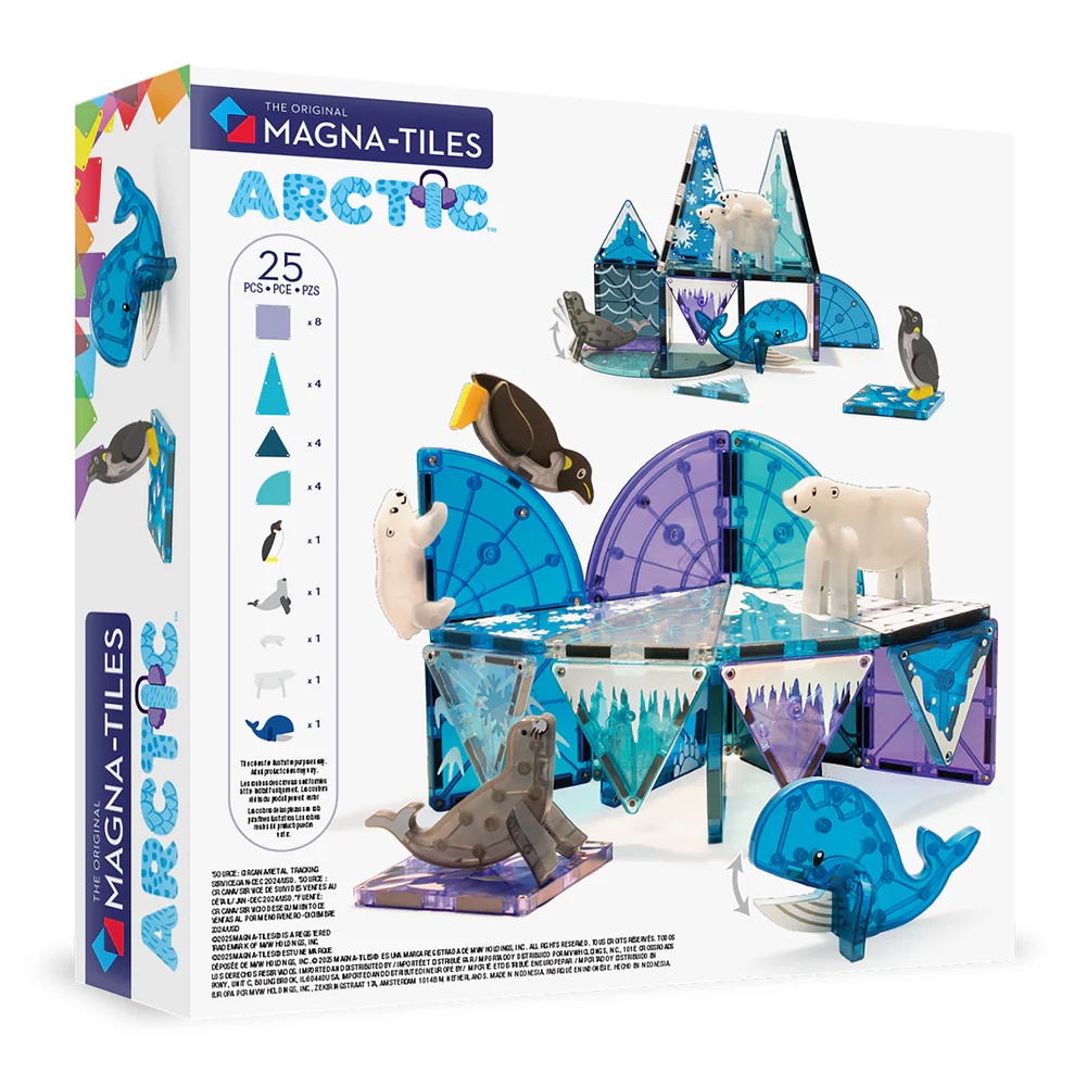 Magna-Tiles - Magnetic Construction Set - Arctic Animals Set - 25pcs - Image 8