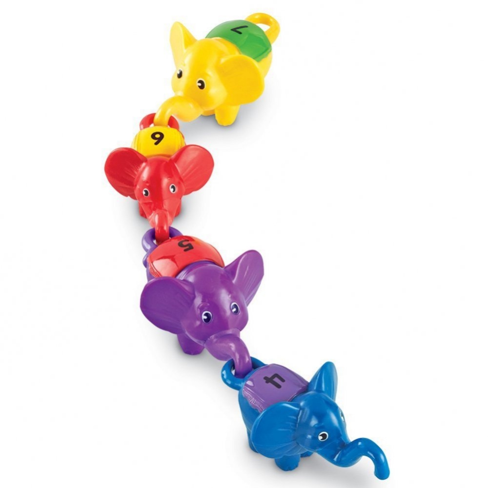 Learning Resources - Snap-n-Learn™ Counting Elephants: Numbers Fine Motor Toy Toddlers - Image 4