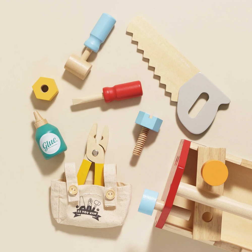 Le Toy Van - Tool Box & Wooden Tools - Image 5