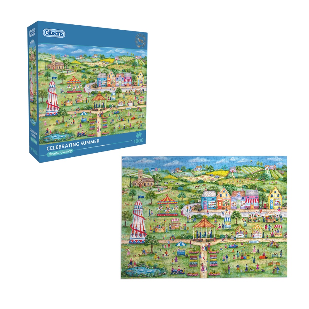 Gibsons - Celebrating Summer - 1000 Piece Jigsaw Puzzle - Image 5
