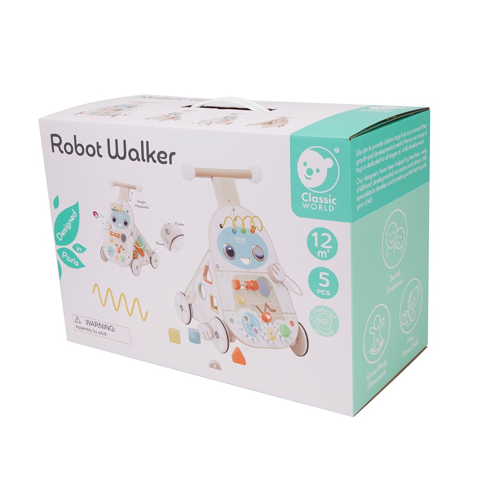 Classic World - Baby Walker - Robot - Image 9