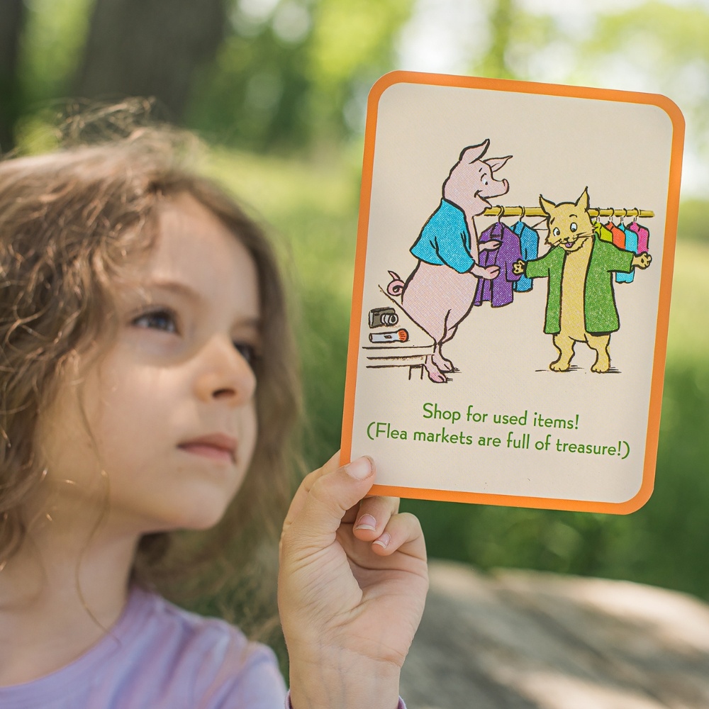 eeBoo - Respect The Earth Flash Cards - Environmental Education Learning Cards -** - Image 2
