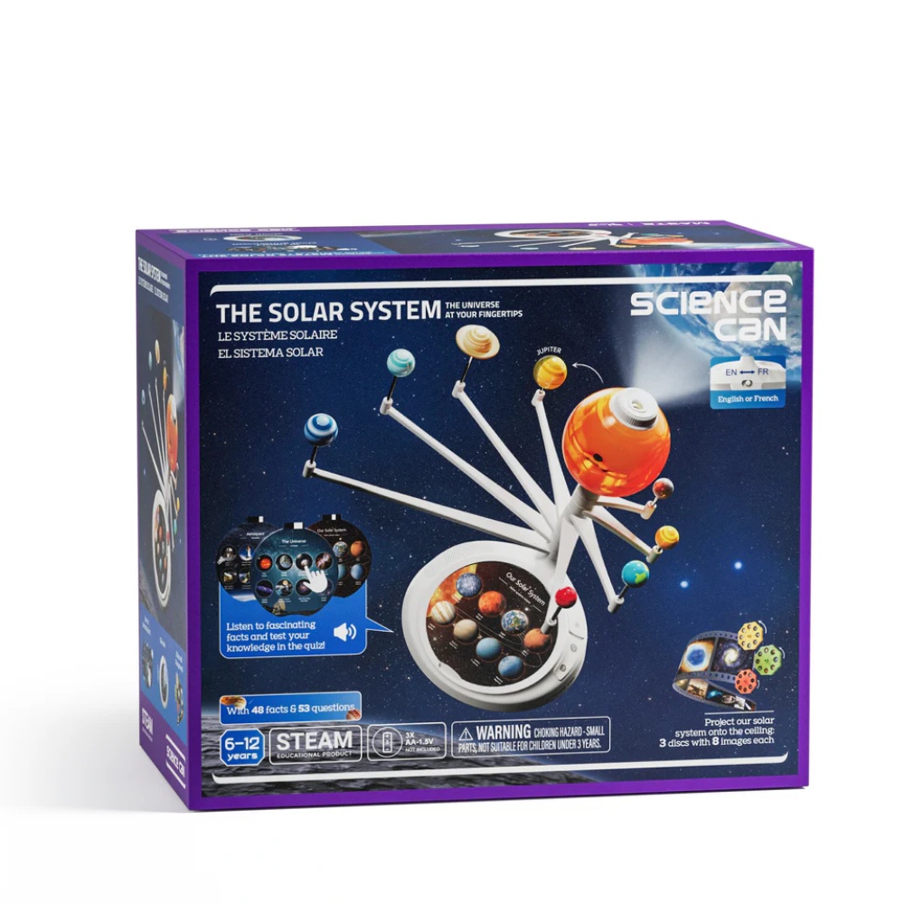 TopBright - 3D Solar System Model with Motorised Planets and Ceiling Projector - Image 7