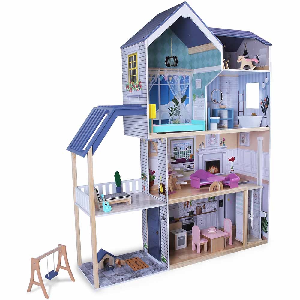 Greenbean - Nora Mansion Doll House & 28 Accessories - Image 2