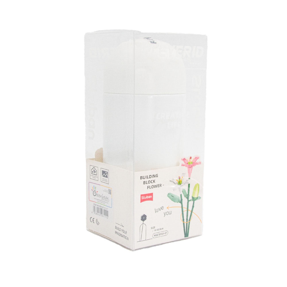 Sluban Building Set: Pleyerid - Flowers - Lily - 247pcs - Image 5