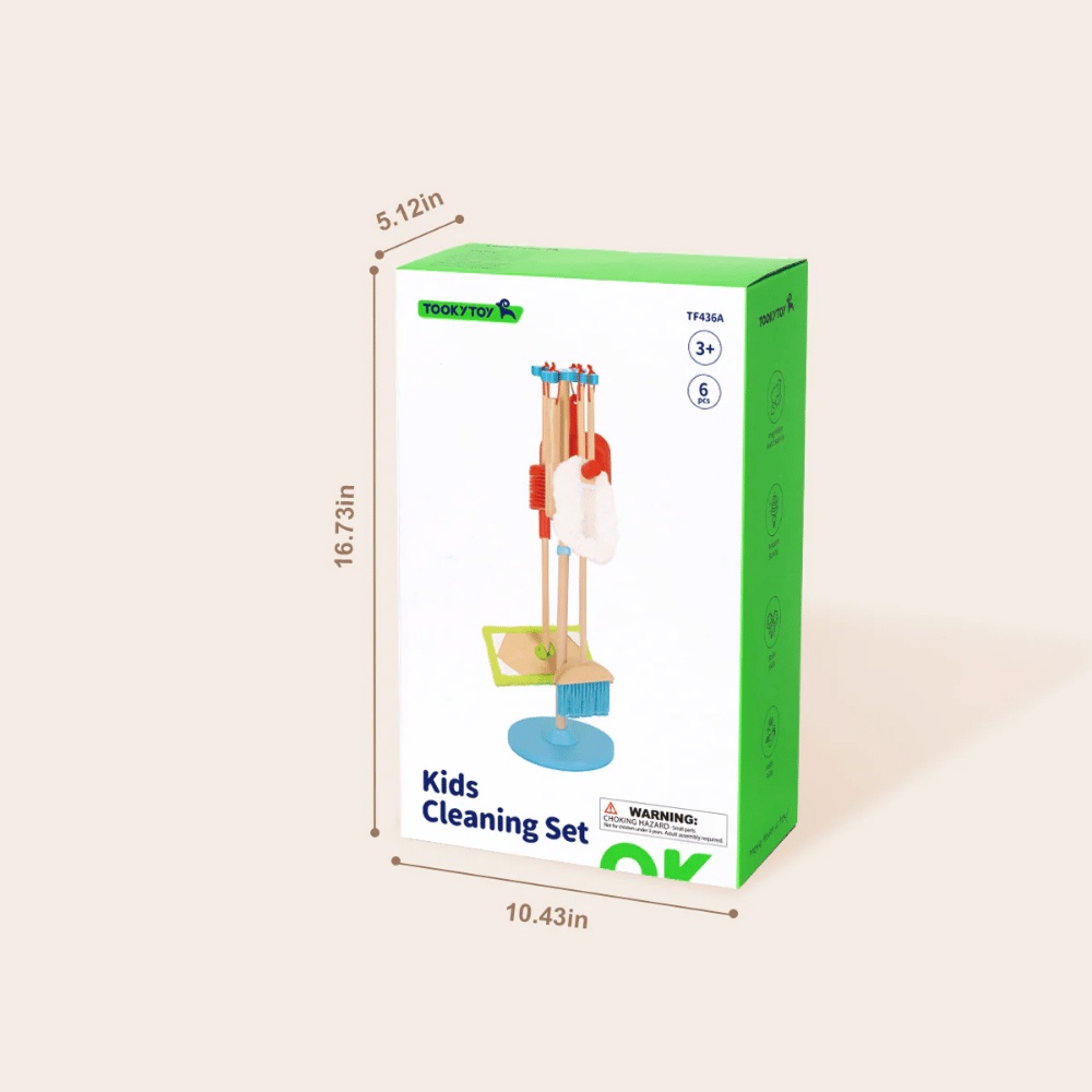 TookyToy - Pretend Play Keeping Tidy Kids Cleaning Tool Playset - Image 8