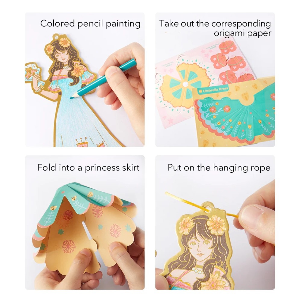 Mideer - Paper Craft Colouring Cards - My Fashion Showcase - Image 7