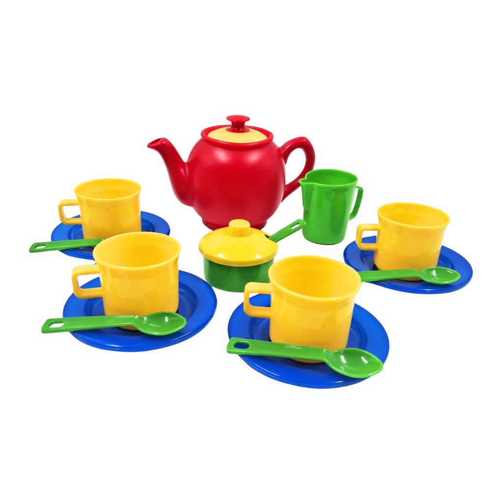 Greenbean - Pretend & Play Tea Set - 18pcs