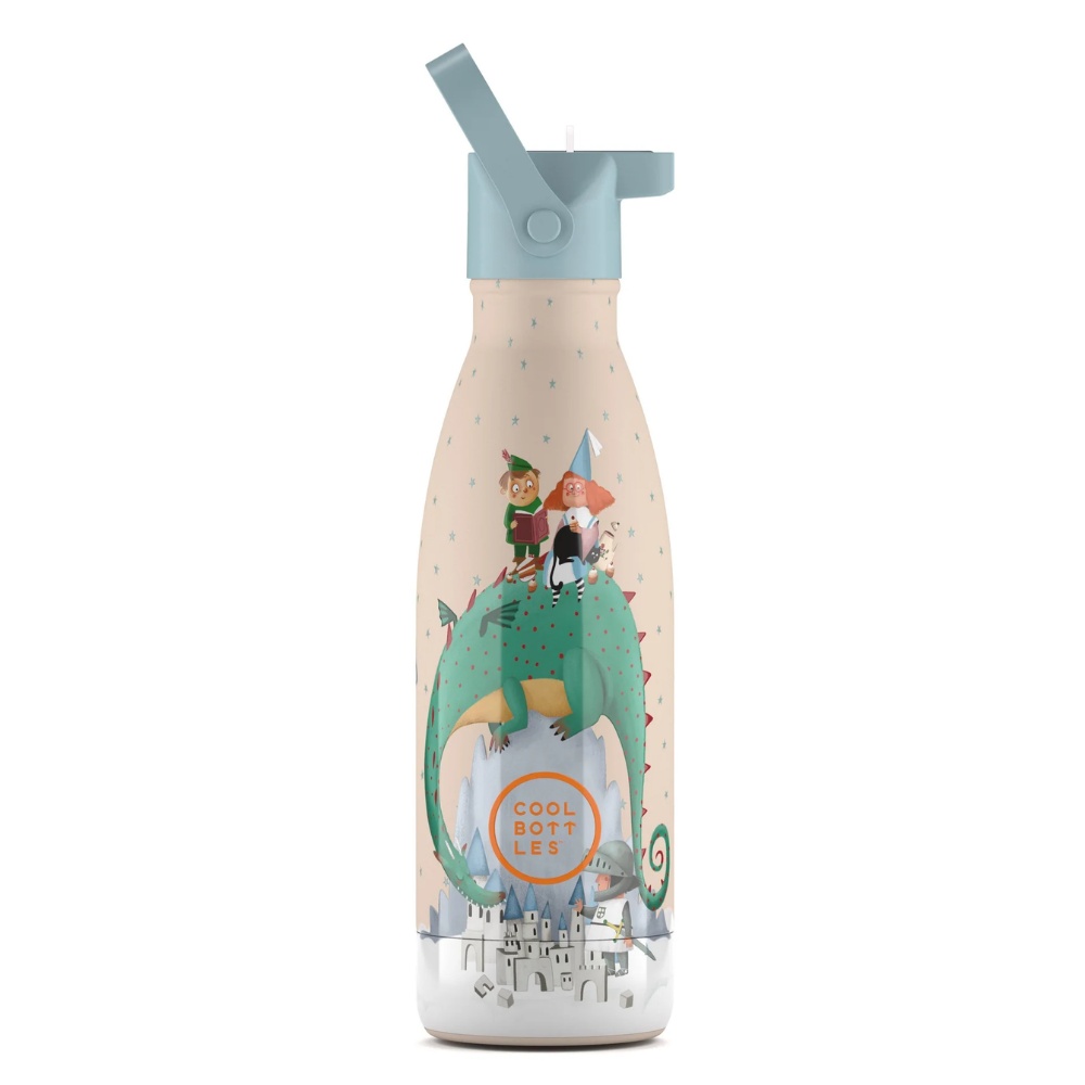 Cool Bottles - Kids Triple-Insulated Water Bottle - Dragon Dreams 350ml
