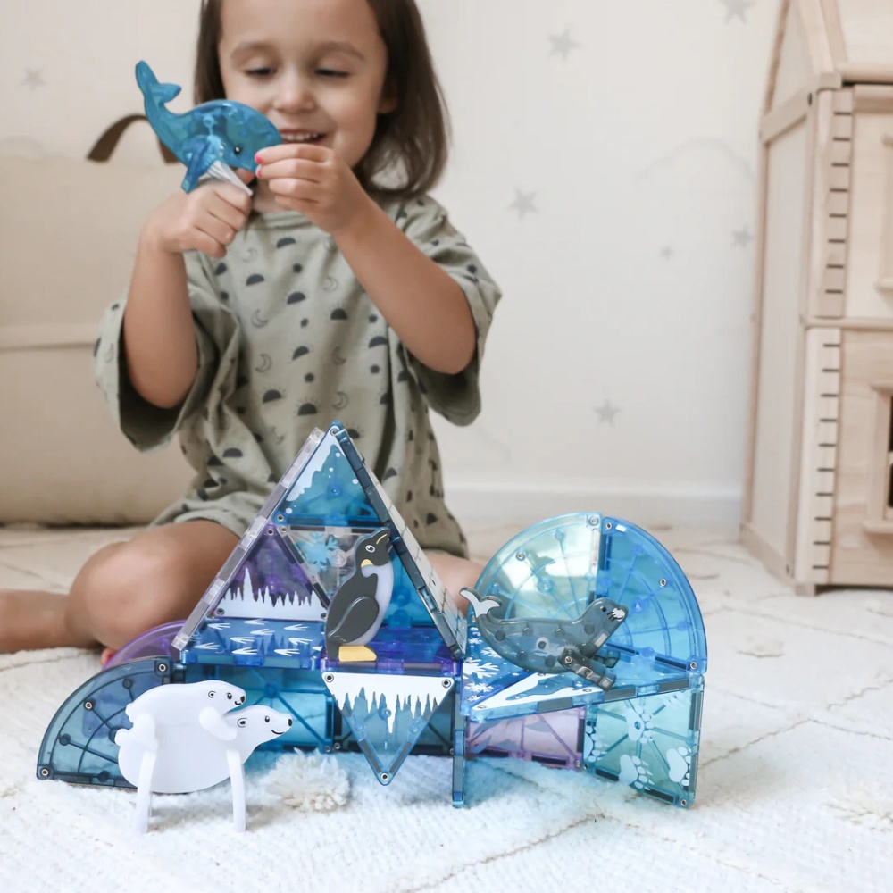 Magna-Tiles - Magnetic Construction Set - Arctic Animals Set - 25pcs - Image 3