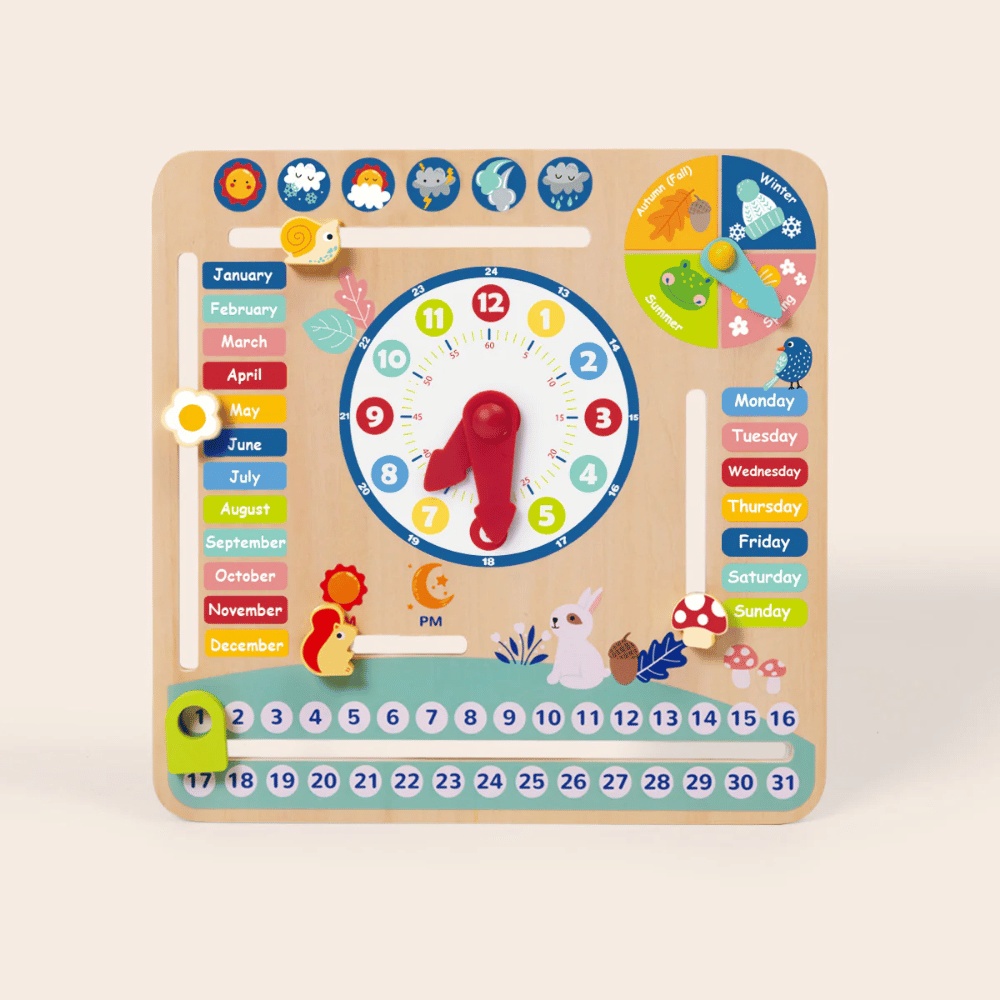 TookyToy - My First Calendar - Learning Calendar & Weather Chart