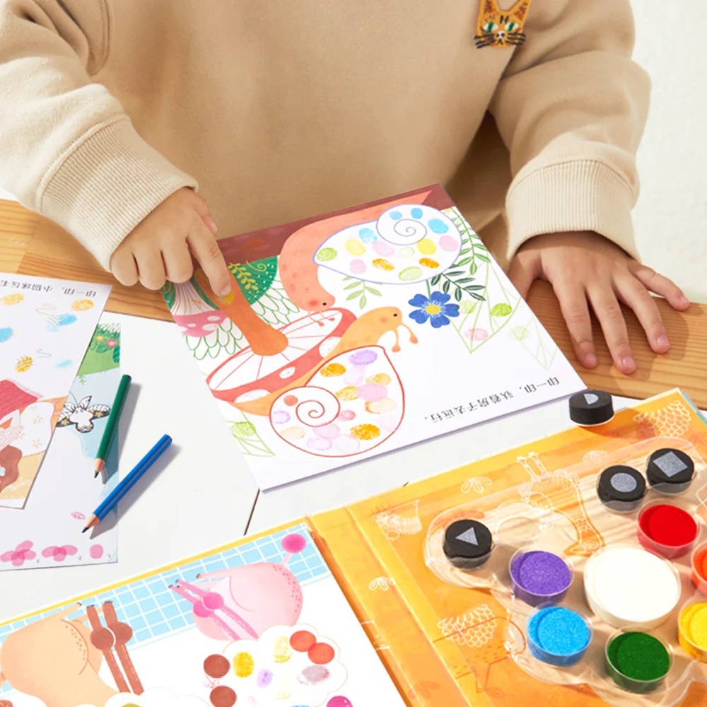 Mideer - Creative Finger Paint Kit - Secret Garden - Image 2