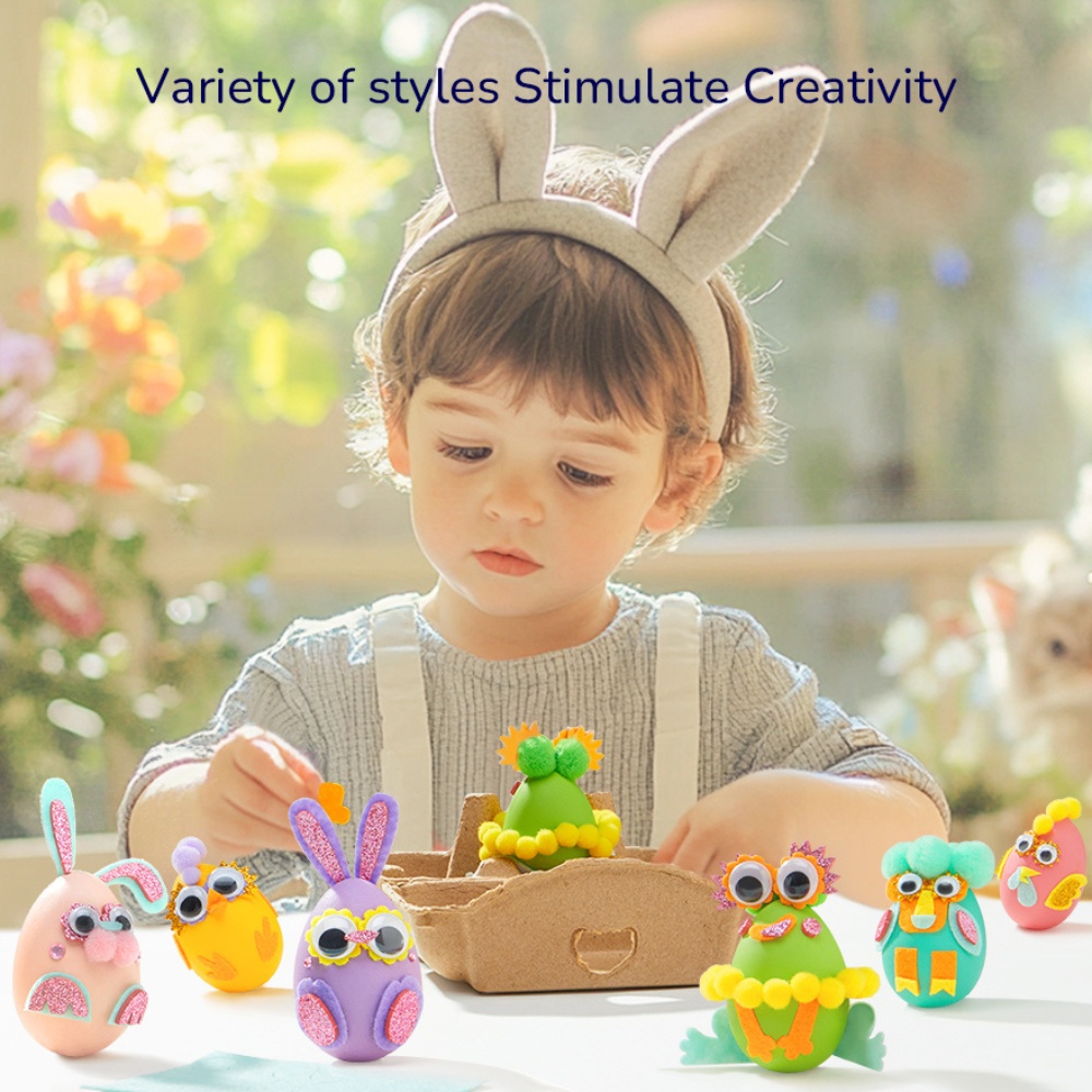 Mideer - Easter Egg Arts & Crafts Kit - 123 Pieces - Image 7