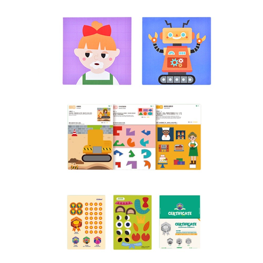 Mideer - Let's Play with Stickers - Advanced Level - Image 6