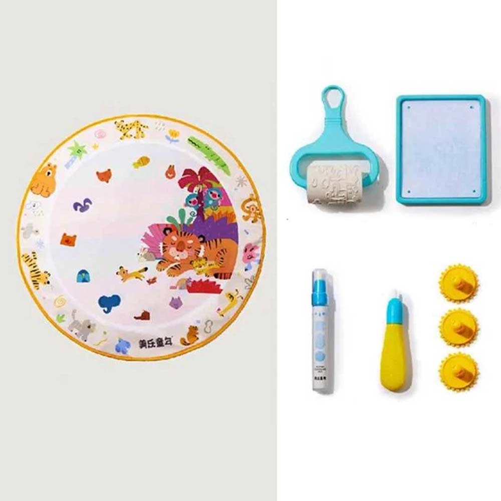 Jar Meló - Magic Water Doodle Mat - Reusable Mess-Free Painting Activity for Toddlers - Image 2